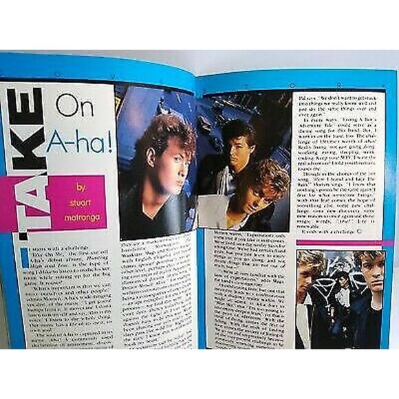 RockBill Magazine A-Ha CockRobin Sting Minutemen Live Aid MTV Aug 1985 New Wave - Picture 6 of 11